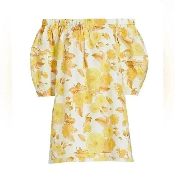 BA&SH
Nabi Floral Off-The-Shoulder Mini Dress New With Tag - Picture 3 of 11